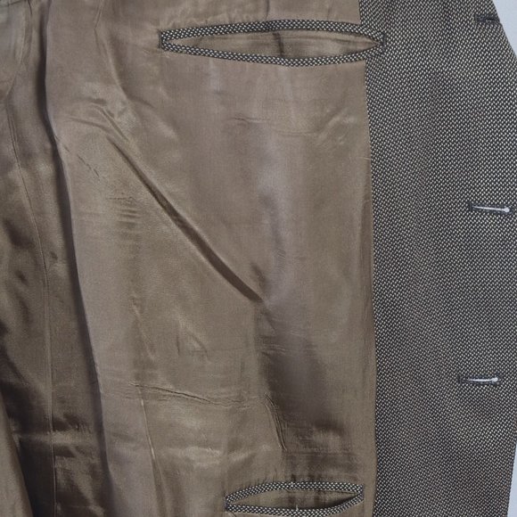 Pronto-Uomo Men's Coat  Blazer Gray Size 54R - Picture 8 of 11